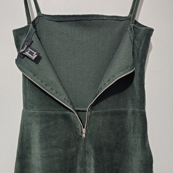 Forever 21 - Dress Bodycon Mini Tank- Size M - Emerald Green - Cotton Blend - Picture 6 of 9